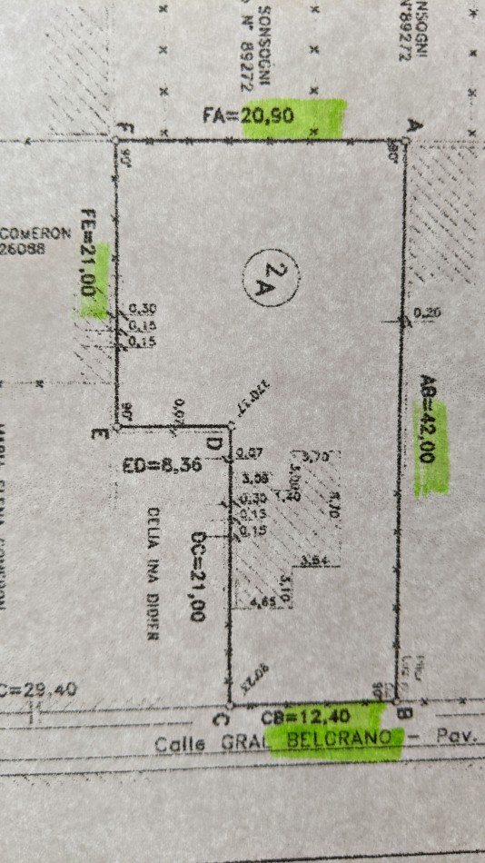 LOTE baldio CENTRICO! En Venta