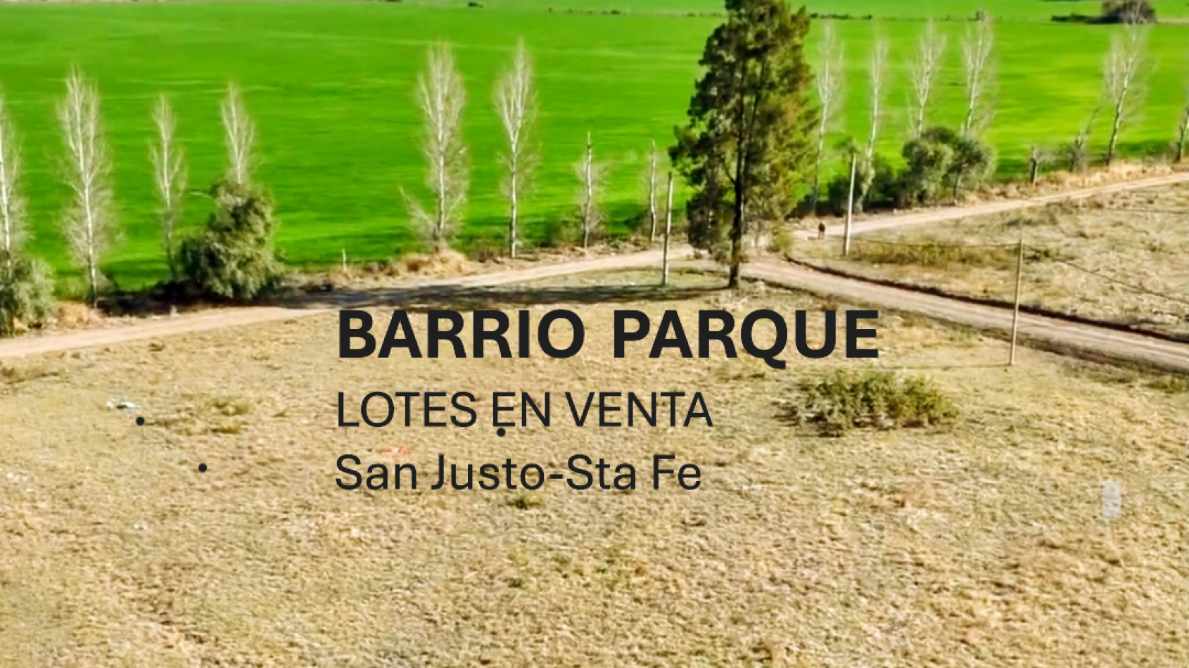 Terreno esquina B. Parque- S. Justo