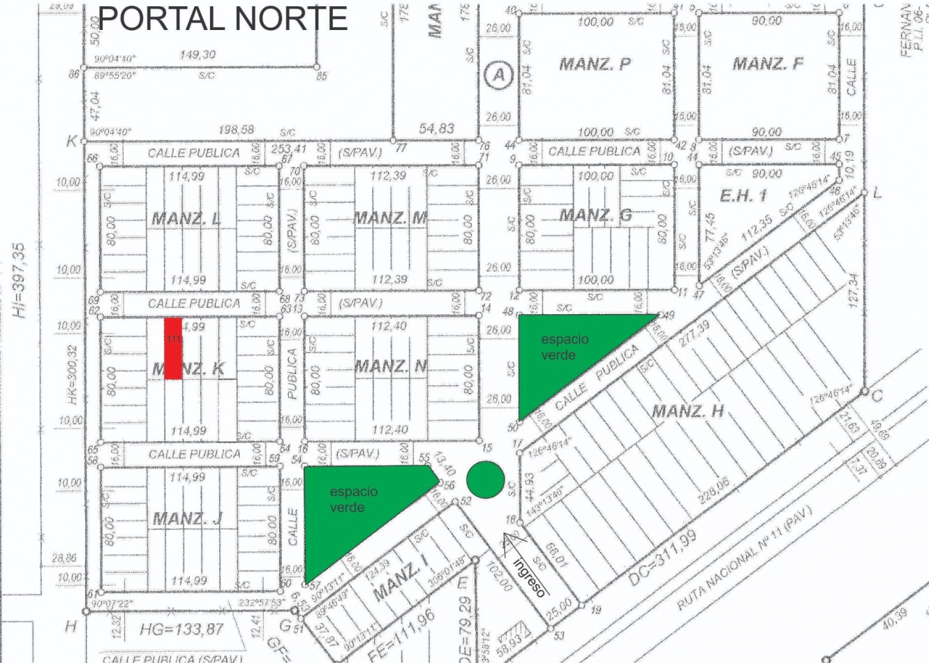 Bo PORTAL NORTE,